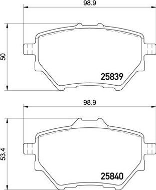 Brembo P 61 122 - Jarrupala, levyjarru inparts.fi