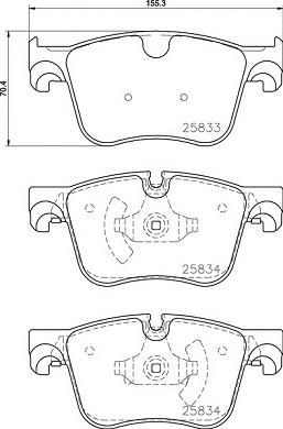 Brembo P 61 127X - Jarrupala, levyjarru inparts.fi