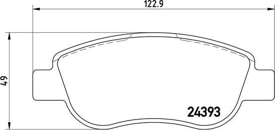 Textar TX1072 - Jarrupala, levyjarru inparts.fi