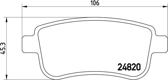 Brembo P 68 041 - Jarrupala, levyjarru inparts.fi