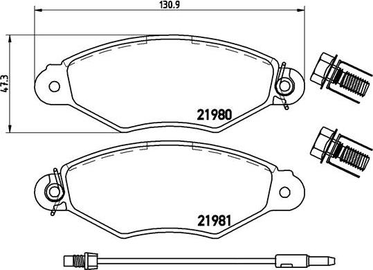 Brembo P 68 042 - Jarrupala, levyjarru inparts.fi