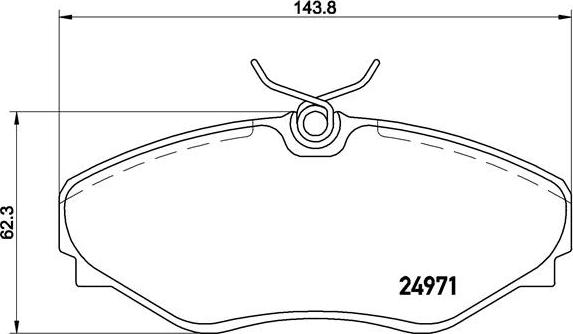 Brembo P 68 055 - Jarrupala, levyjarru inparts.fi