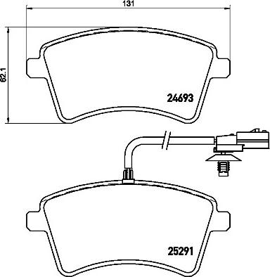 Brembo P 68 058 - Jarrupala, levyjarru inparts.fi