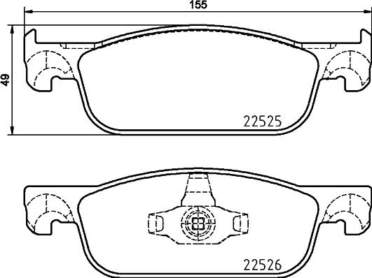 Brembo P 68 065X - Jarrupala, levyjarru inparts.fi