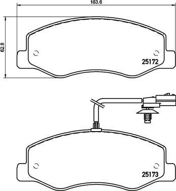 Brembo P 68 061 - Jarrupala, levyjarru inparts.fi