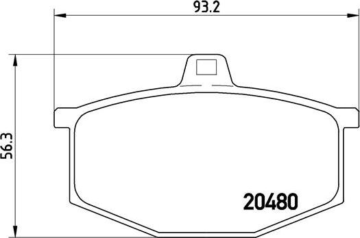 Brembo P 68 005 - Jarrupala, levyjarru inparts.fi