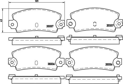 Brembo P 68 002 - Jarrupala, levyjarru inparts.fi