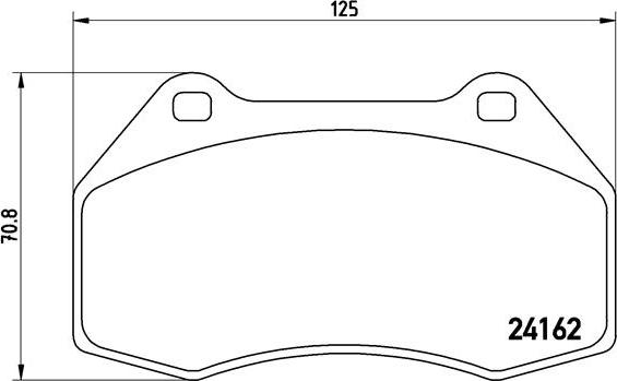 Brembo P 68 036 - Jarrupala, levyjarru inparts.fi