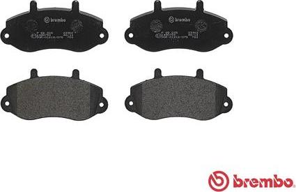 Brembo P 68 025 - Jarrupala, levyjarru inparts.fi