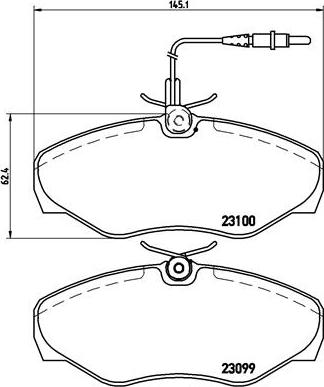 Brembo P 68 026 - Jarrupala, levyjarru inparts.fi