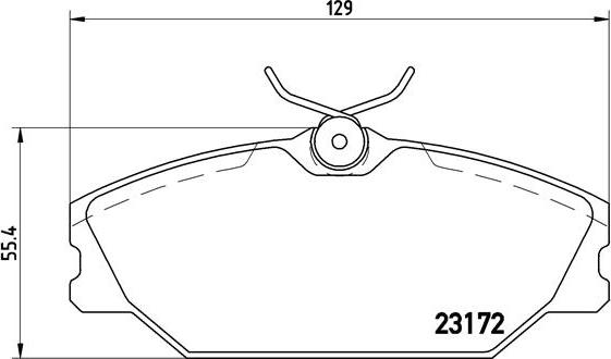 Brembo P 68 027 - Jarrupala, levyjarru inparts.fi