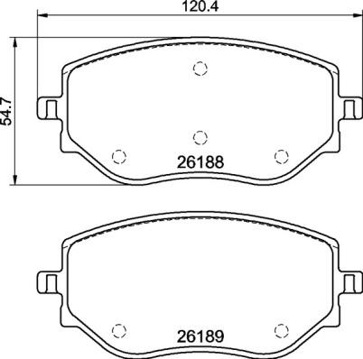 Brembo P 68 073 - Jarrupala, levyjarru inparts.fi