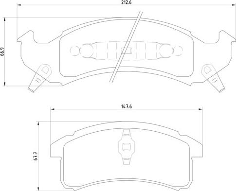 Brembo P 09 002 - Jarrupala, levyjarru inparts.fi