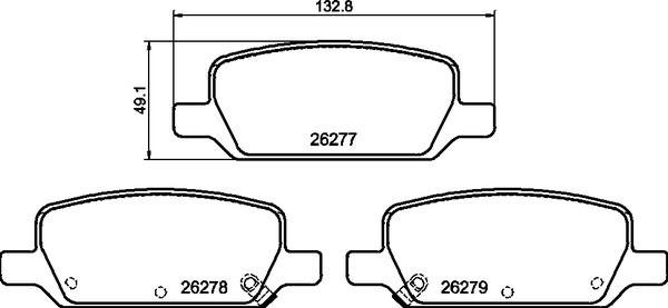 Brembo P 09 027 - Jarrupala, levyjarru inparts.fi