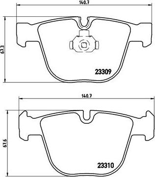 Brembo P 05 001 - Jarrupala, levyjarru inparts.fi