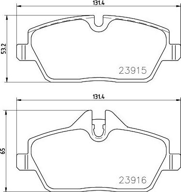 Brembo P 06 091E - Jarrupala, levyjarru inparts.fi