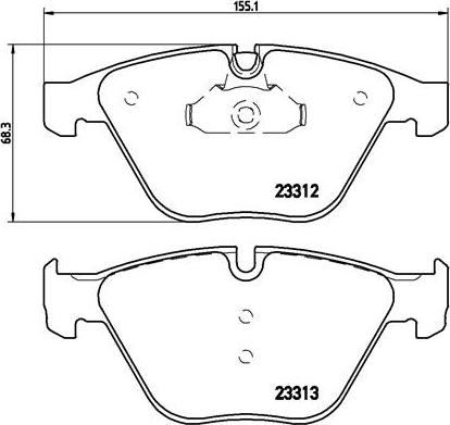 Brembo P 06 054 - Jarrupala, levyjarru inparts.fi