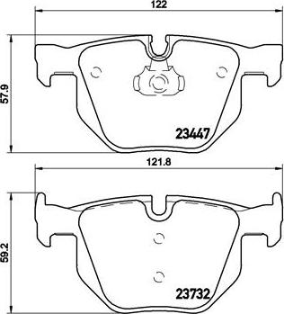 Brembo P 06 056X - Jarrupala, levyjarru inparts.fi