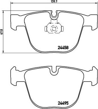 Brembo P 06 050 - Jarrupala, levyjarru inparts.fi