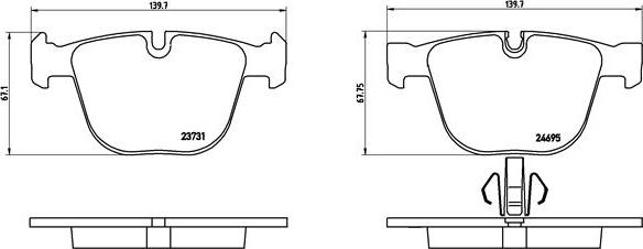 Brembo P 06 053 - Jarrupala, levyjarru inparts.fi