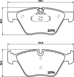 Brembo P 06 057X - Jarrupala, levyjarru inparts.fi