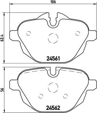 Brembo P 06 064X - Jarrupala, levyjarru inparts.fi