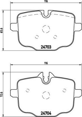 Brembo P 06 061 - Jarrupala, levyjarru inparts.fi