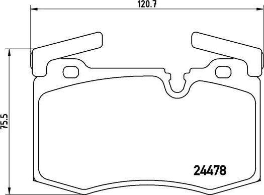 Brembo P 06 068 - Jarrupala, levyjarru inparts.fi