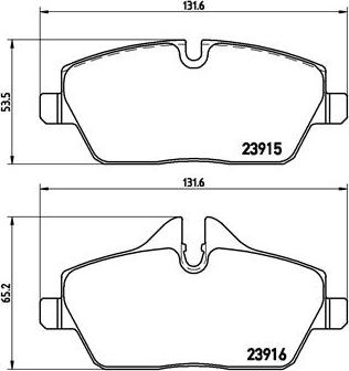 Brembo P 06 067 - Jarrupala, levyjarru inparts.fi