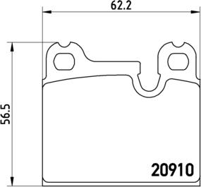 Brembo P 06 005 - Jarrupala, levyjarru inparts.fi