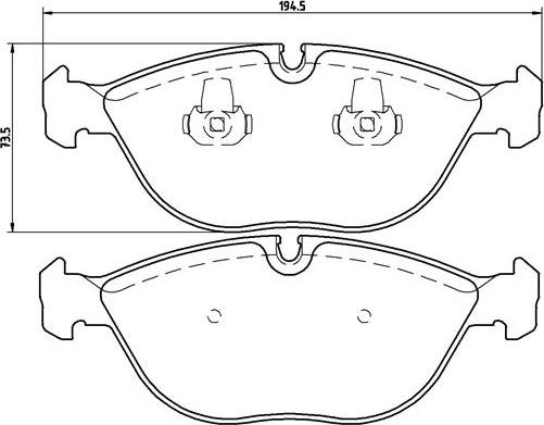 Brembo P 06 019 - Jarrupala, levyjarru inparts.fi