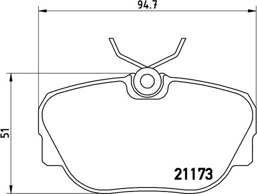 Brembo P 06 010 - Jarrupala, levyjarru inparts.fi