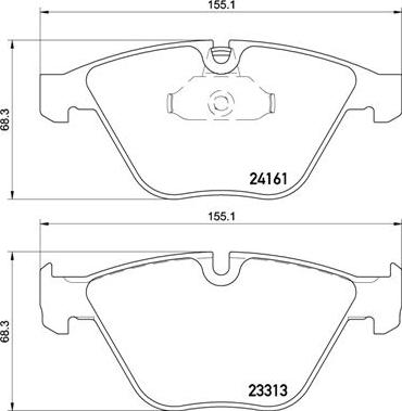 Brembo P 06 081 - Jarrupala, levyjarru inparts.fi