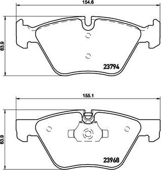 Brembo P 06 036X - Jarrupala, levyjarru inparts.fi