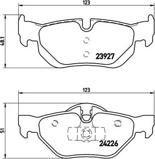 Brembo P 06 038X - Jarrupala, levyjarru inparts.fi