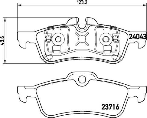 Brembo P 06 032 - Jarrupala, levyjarru inparts.fi