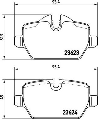 Brembo P 06 037X - Jarrupala, levyjarru inparts.fi