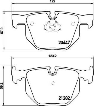 Brembo P 06 029 - Jarrupala, levyjarru inparts.fi