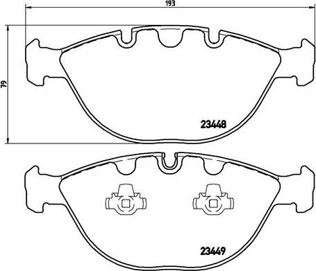 Brembo P 06 028 - Jarrupala, levyjarru inparts.fi