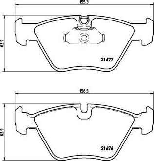 Brembo P 06 022 - Jarrupala, levyjarru inparts.fi