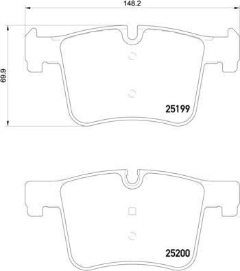 Brembo P 06 075X - Jarrupala, levyjarru inparts.fi