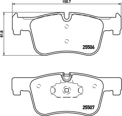 Brembo P 06 070X - Jarrupala, levyjarru inparts.fi