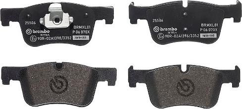 Brembo P 06 070X - Jarrupala, levyjarru inparts.fi