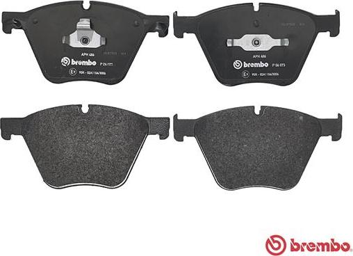 Brembo P 06 073 - Jarrupala, levyjarru inparts.fi