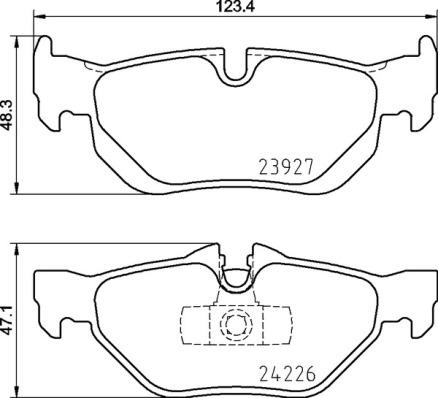 Brembo P 06 105 - Jarrupala, levyjarru inparts.fi