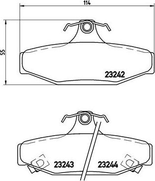 Brembo P 15 004 - Jarrupala, levyjarru inparts.fi