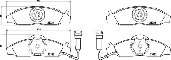 Brembo P 15 003 - Jarrupala, levyjarru inparts.fi