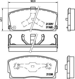 Brembo P 16 005 - Jarrupala, levyjarru inparts.fi