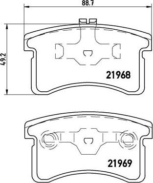 Brembo P 16 006 - Jarrupala, levyjarru inparts.fi