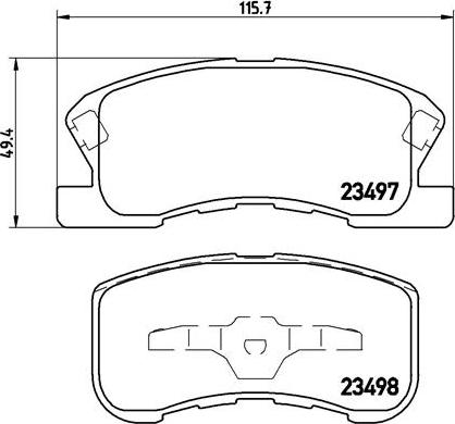 Brembo P 16 008 - Jarrupala, levyjarru inparts.fi